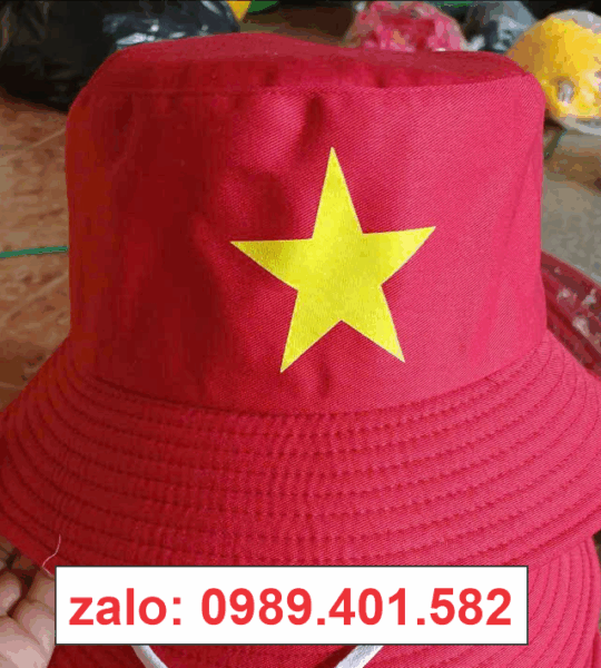 MŨ TAI BÈO CỜ ĐỎ SAO VÀNG đủ size trẻ em và người lớn
