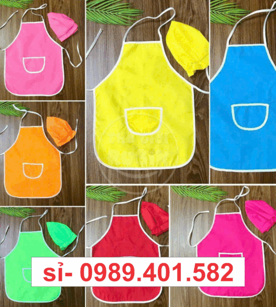 Tạp dề cho bé và người lớn